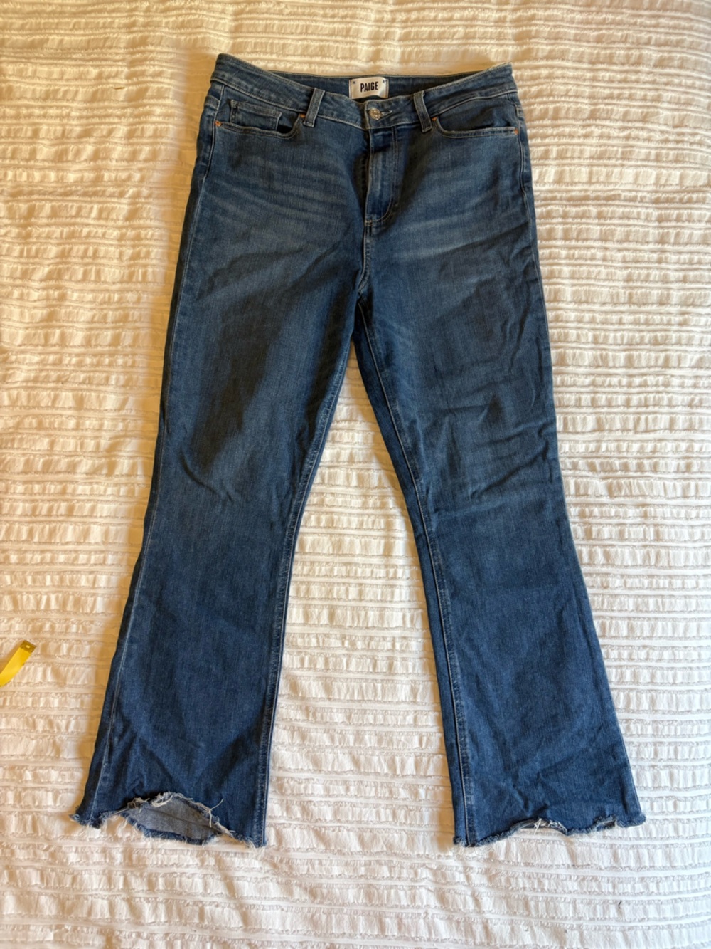 PAIGE Straight-Leg Jeans in Deep Indigo